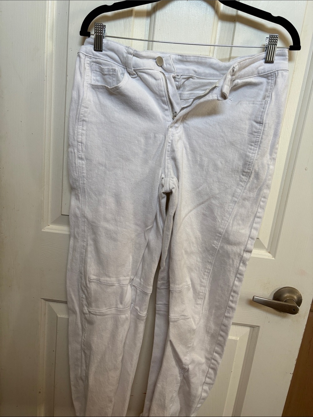 Source Unknown White Women Jeans